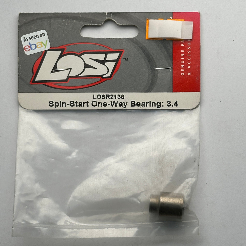 Losi 3.4 Spin-Start One-Way Bearing LOSR2136 Nitro Part [Scratch & Dent]