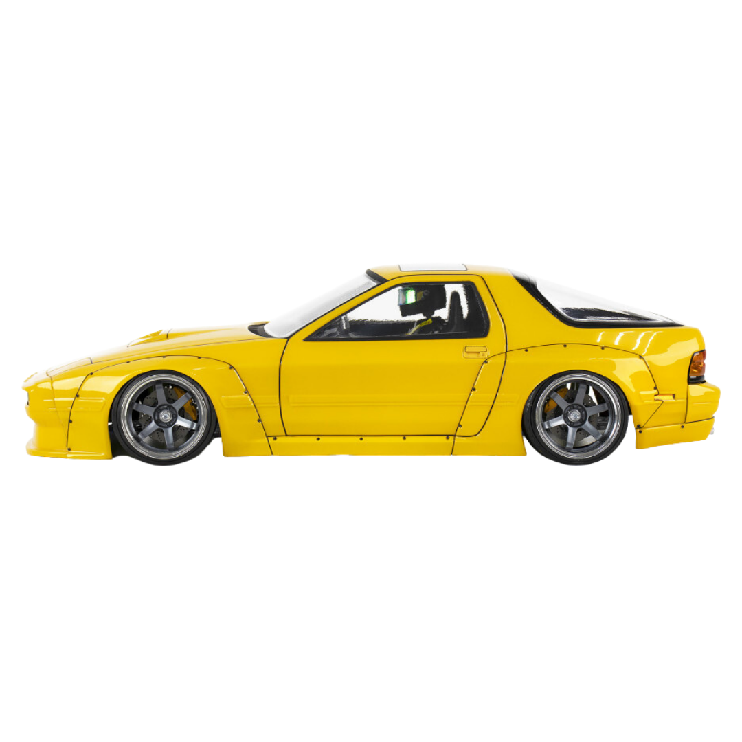 Rc Rx7 Shell APlastics EasyMade Mazda RX7 FC3s Clear Unpainted 1/10 RC Body Shell E ...