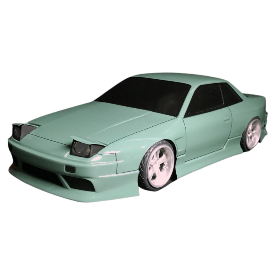 APlastics Nissan S13 Onevia Silvia Clear Unpainted 1/10 RC Body Shell S13ONE