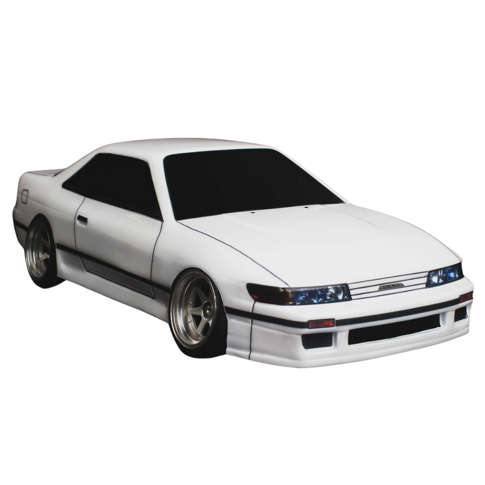 APlastics S13 Silvia V1 1/10 RC Drift Body Clear Lexan