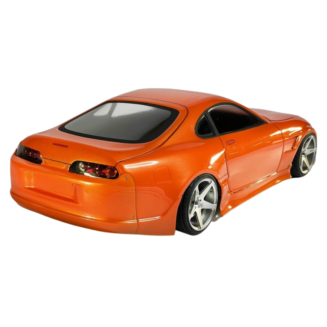 Supra Rear Clam Shell APlastics Toyota Supra JZA80 MK4 Clear Unpainted 1/10 RC Body Shell SP ...