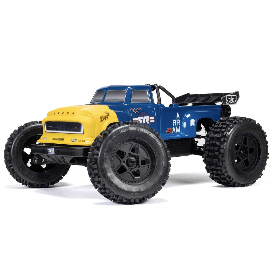 ARRMA Notorious 6S BLX 4X4 RTR Brushless Stunt Truck Blue ARA8611V6T2