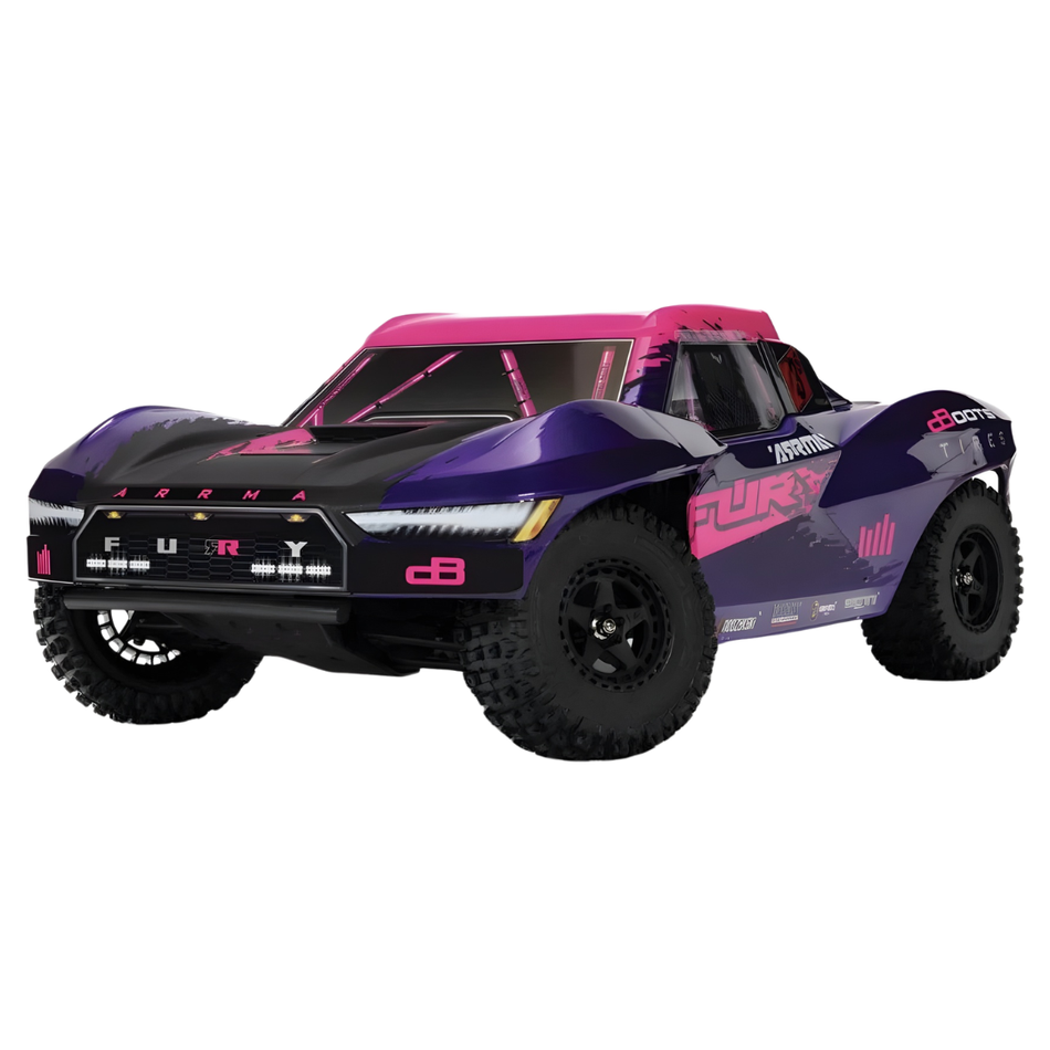 ARRMA Fury 223S BLX 1/10 2WD RTR SCT Purple ARA3521T3