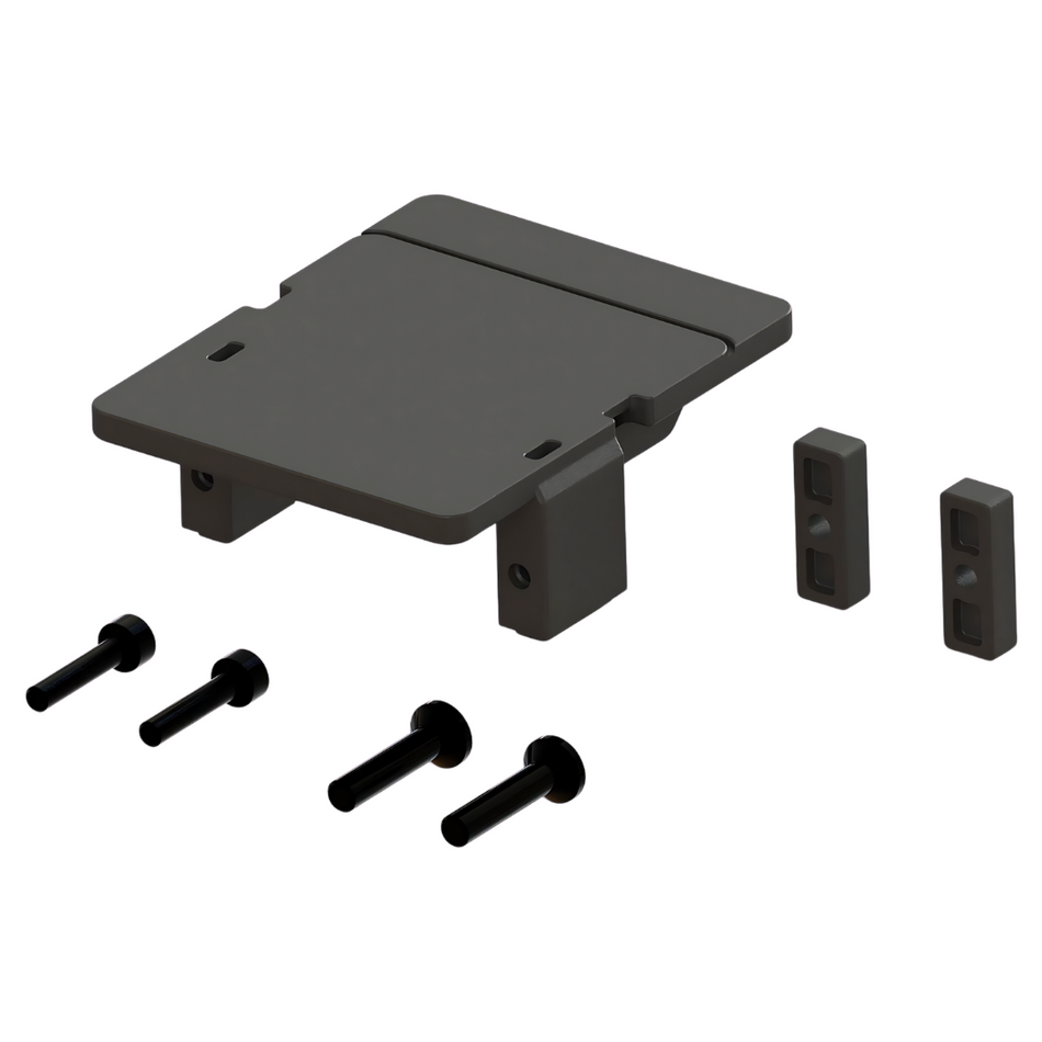 ARRMA GROM Servo Mount Radio Deck ESC Receiver Set Black ARA320753