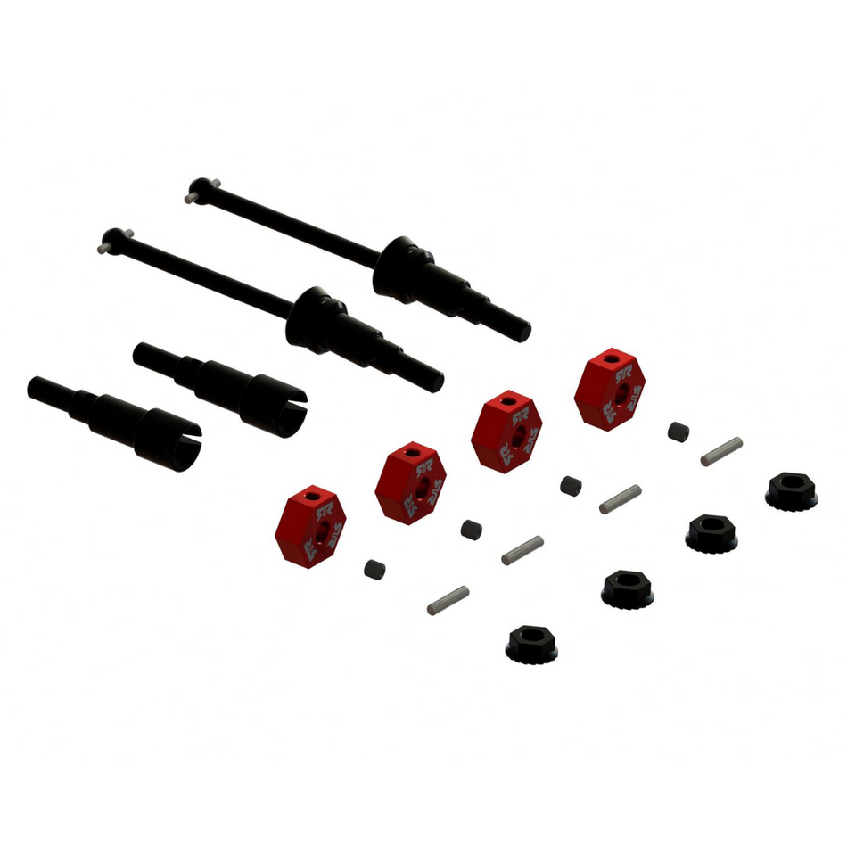 ARRMA Metal Axle Wheel Hex Set B GROM Suits 1/16 MOJAVE 4X4 ARA311231