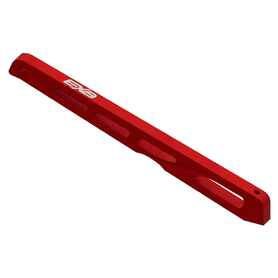 ARRMA Rear Center Aluminium Chassis Brace 140mm Red ARA320567