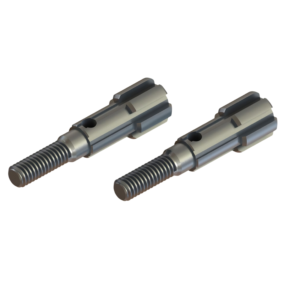 ARRMA Wheel Axle Long 2PCS RC Replacement Parts 1382