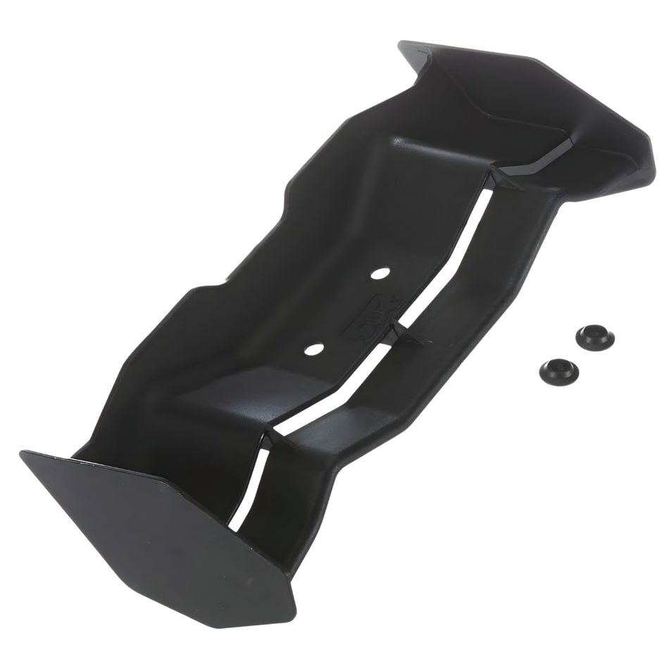 ARRMA 224mm Rear Wing Black Nylon RC Replacement Part ARAC9652
