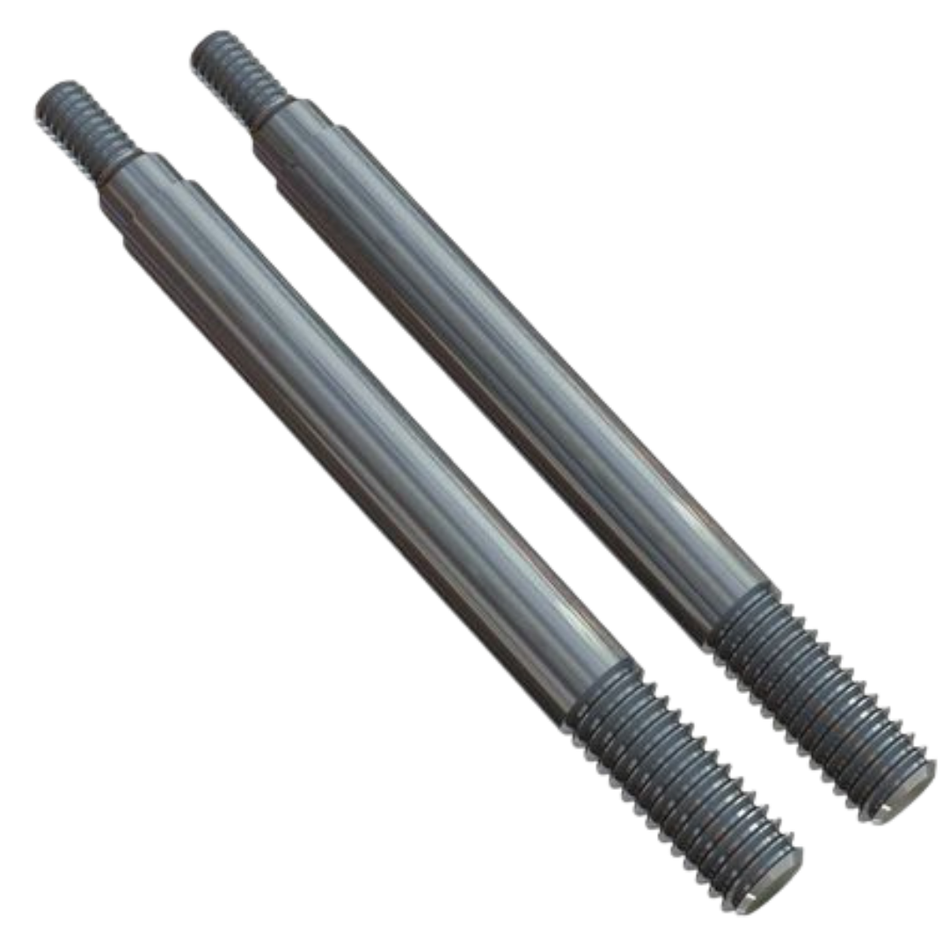ARRMA 4x43mm Steel Front Shock Shaft Set 1/7 2pcs AR330596
