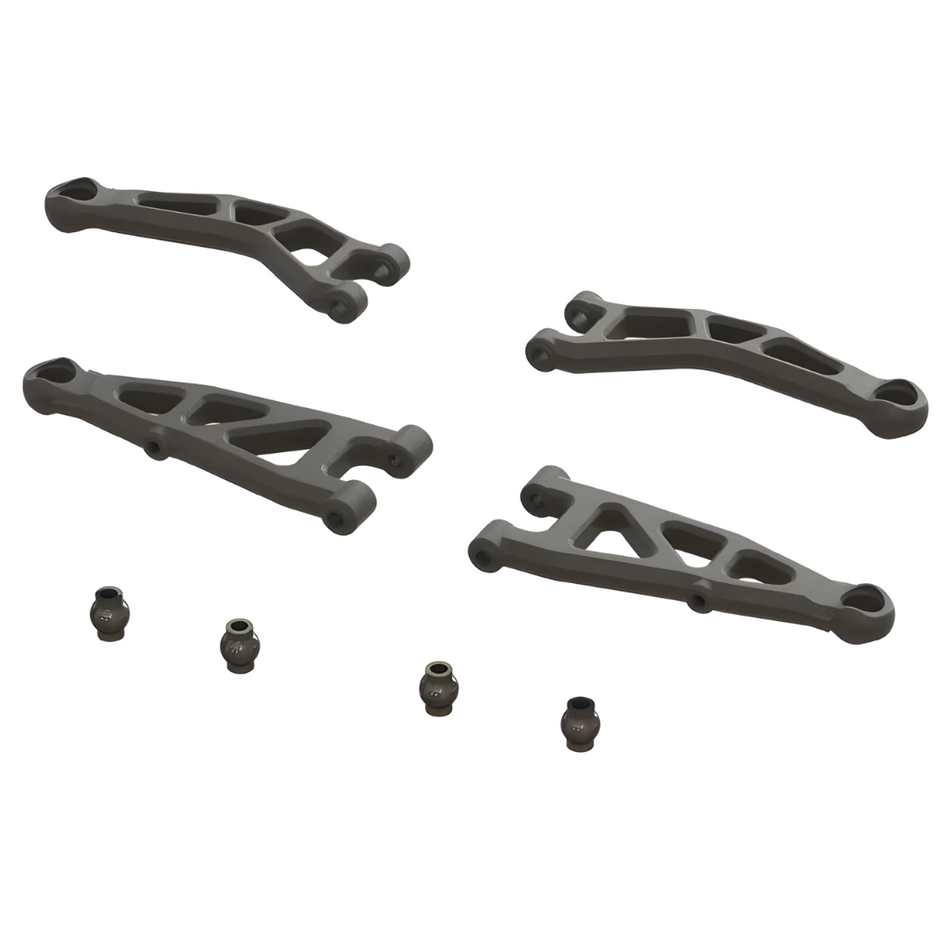 ARRMA Front Upper and Lower Suspension Arm Set A Suits GROM ARA330809