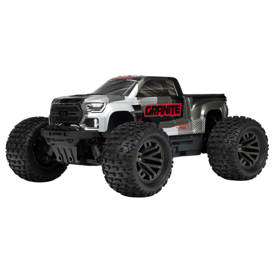 ARRMA GRANITE 223S BLX V4 RC Monster Truck 1/10 4X4 RTR Gunmetal ARA4302V4T3