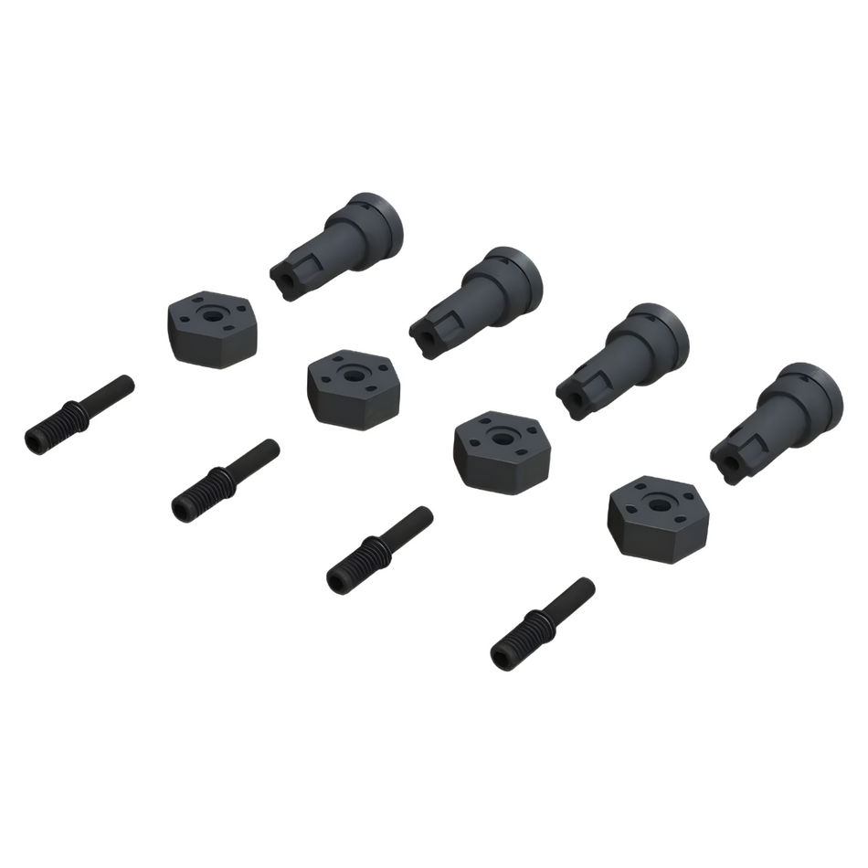 ARRMA Granite Grom Wheel Axle Hub Set 4 Piece 311178