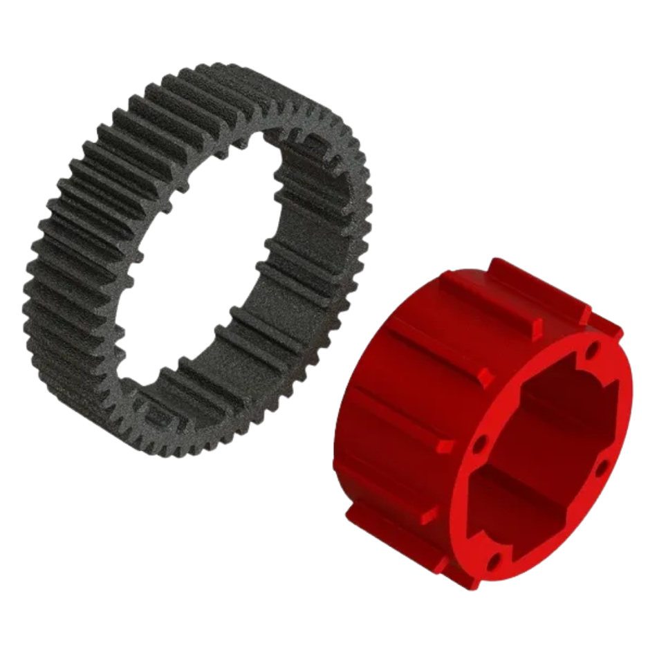 ARRMA Kraton Outcast 8S Aluminium Centre Diff Case Set AR310919