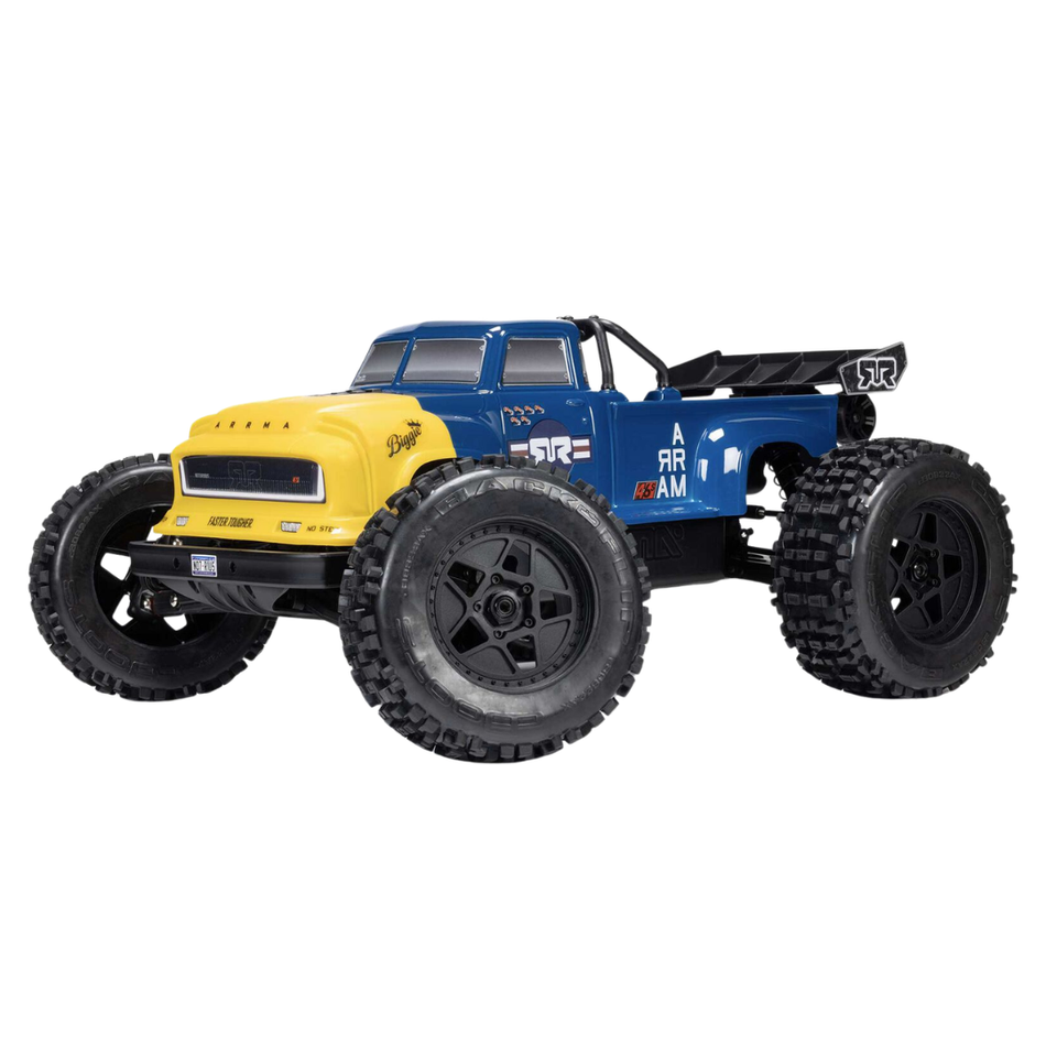 ARRMA NOTORIOUS 6S BLX V6 1/8 4X4 Brushless Stunt Truck RTR Blue ARA8611V6T2