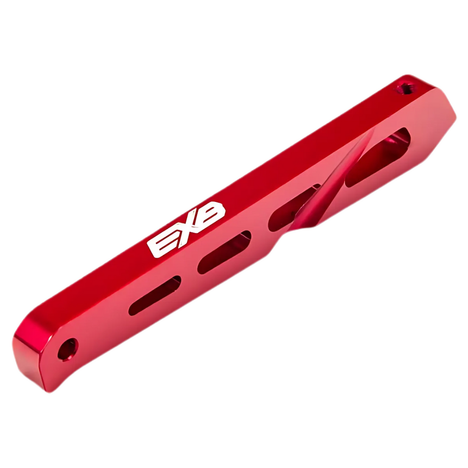 ARRMA Rear Center Aluminium Chassis Brace 87mm Red 1/8 EXB ARA320566