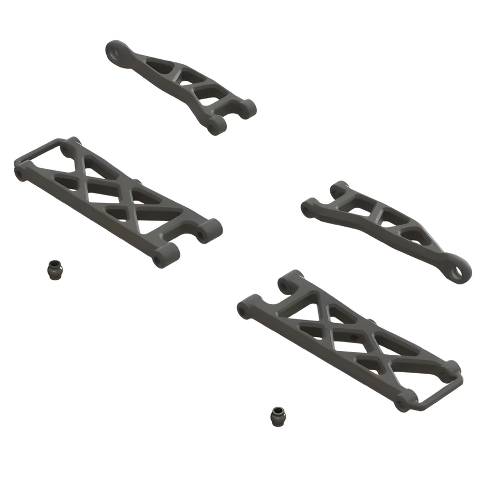 ARRMA Rear Upper and Lower Suspension Arm Set A Suits GRANITE and TYPHON GROM ARA330808