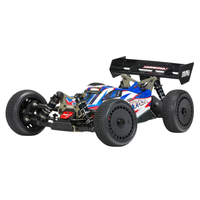 ARRMA TLR Tuned TYPHON 6S 4X4 1/8 Brushless Race Buggy RTR Red Blue ARA8406