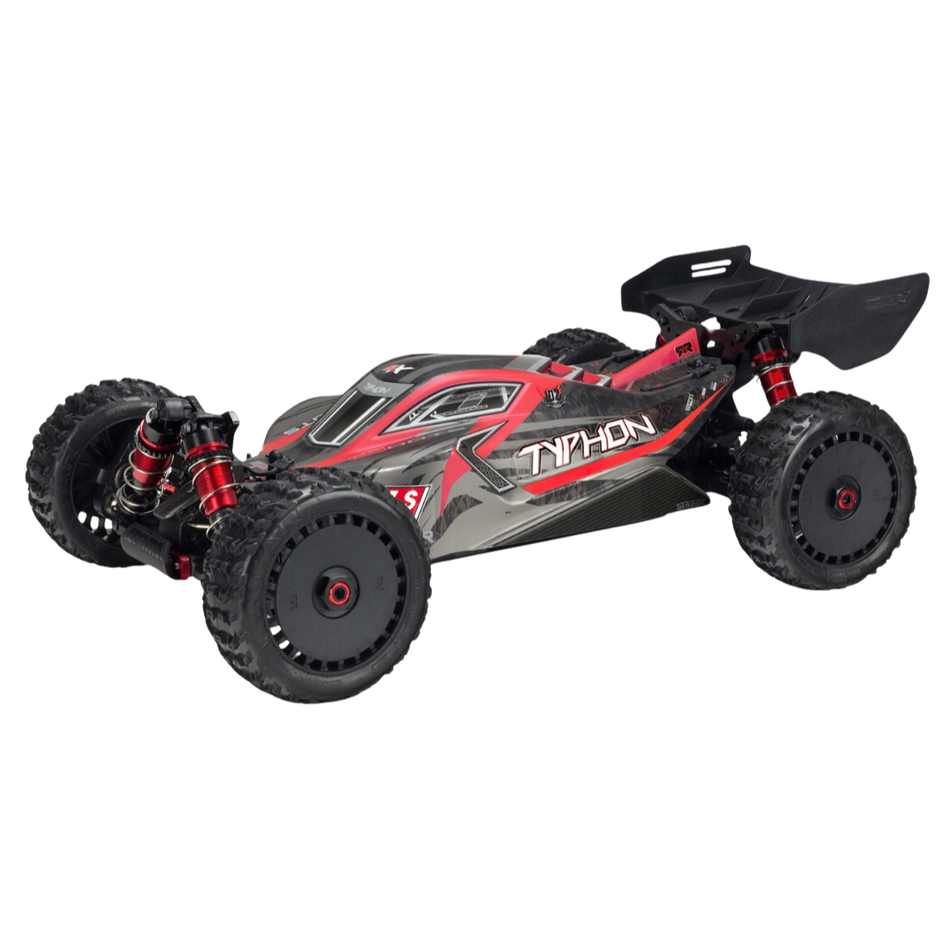 ARRMA TYPHON 6S BLX V5 1/8 4X4 Brushless Buggy RTR Black Red ARA8606V5