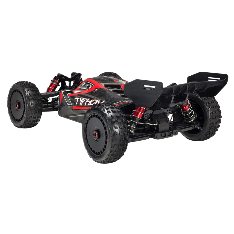 ARRMA TYPHON 6S BLX V5 1/8 4X4 Brushless Buggy RTR Black Red ARA8606V5
