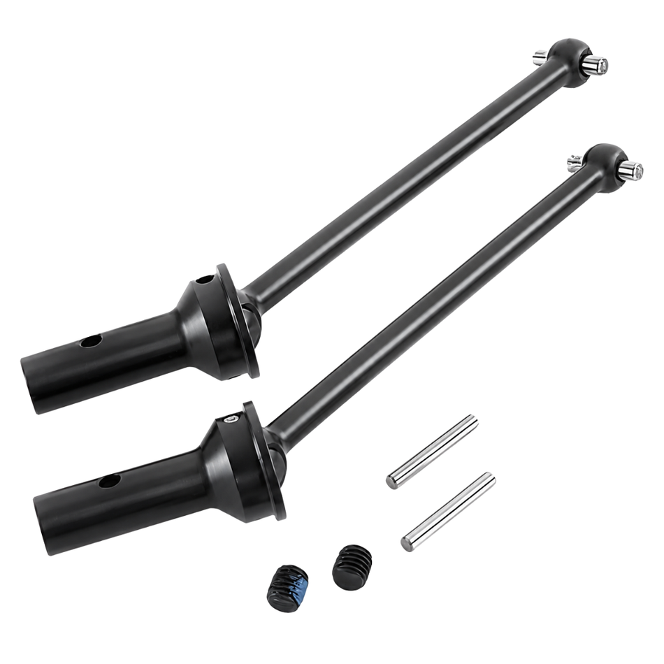ARRMA Typhon CVD Driveshaft Set 124mm Steel 2 Piece AR220030