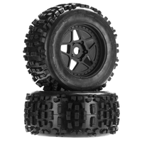 ARRMA dBoots Backflip MT 6S 3.8 17mm Tyre Wheel Set AR510092