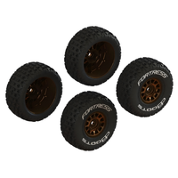 ARRMA dBoots Fortress Glued Tyre Set Bronze 2 Pairs ARA-2024