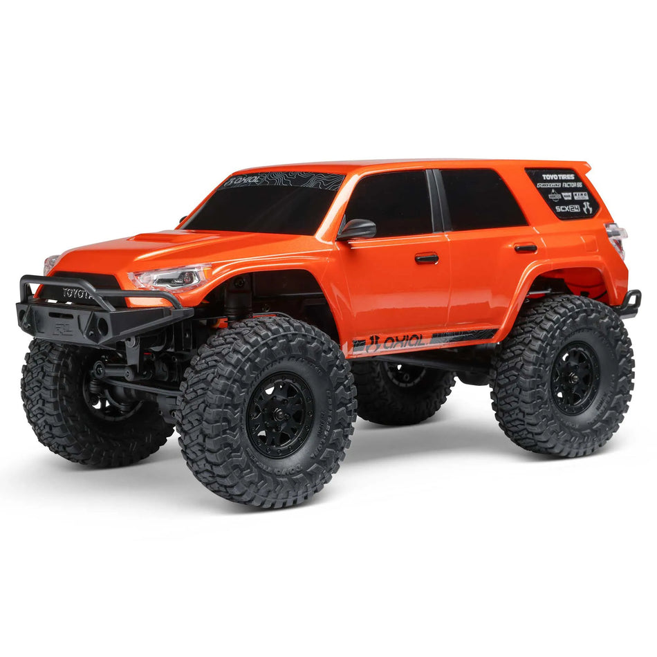Axial SCX24 2024 Toyota 4Runner 1/24 Crawler RTR RC Orange AXI-2035T1
