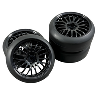 Absima 1/10 Drift Wheel Set The Pimp Black 4pcs AB2510052