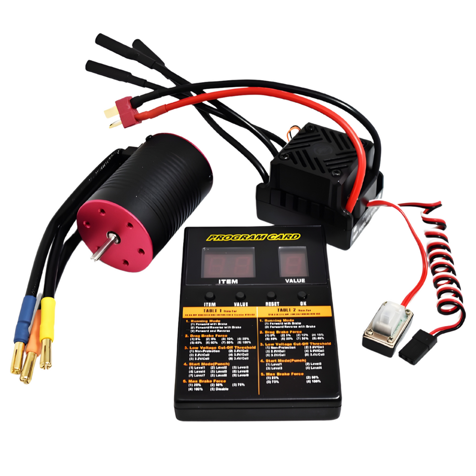 Ace HW B/less Combo 3000KV/60amp G2 WP esc & 3652SL Motor