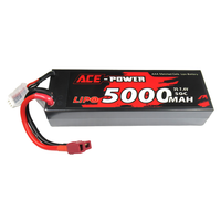 Ace Power 7.4V 5000mAh 2S 50C LiPo Battery Deans Plug ACE5000HC502SDEAN