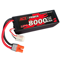 Ace Power 8000mAh 4S HV 100C LiPo Battery EC5 IC5 ACE8000HC1004SEC5