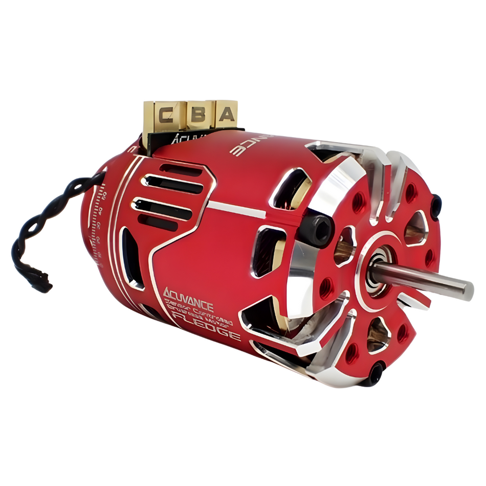 Acuvance Fledge 10.5T Sensored Brushless 1/10 Motor w/ Fan (Red) FLEDGE-10.5T-F/RD