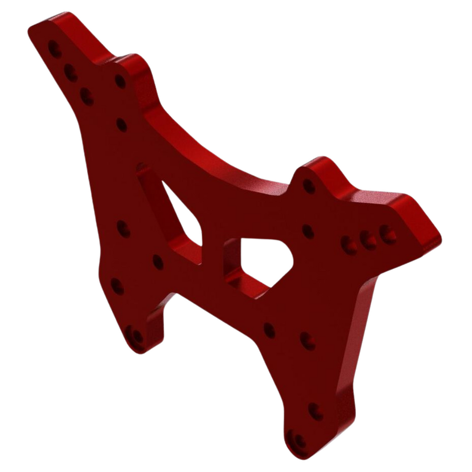 Arrma Front Shock Tower CNC 7075-T6 Aluminium Red EXB Kraton 6S ARA320760