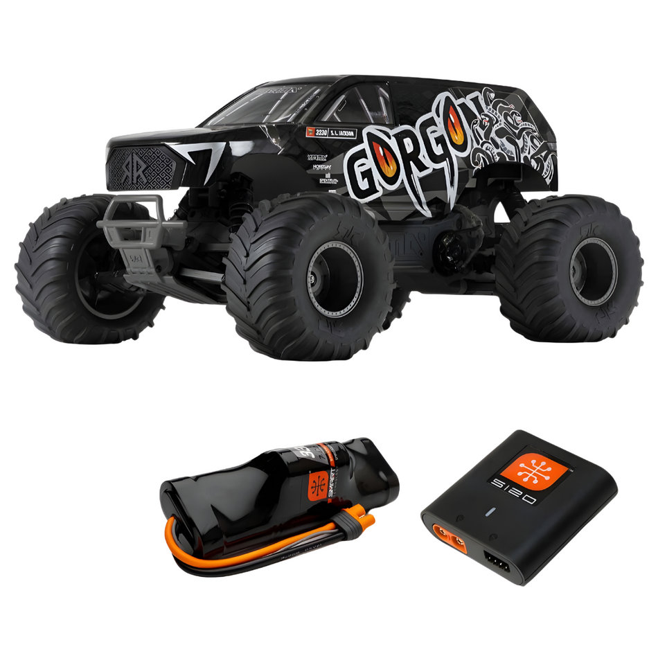 Arrma Gorgon 2WD RC Monster Truck Assembly Kit w/ Electronics ARA3230SKT1