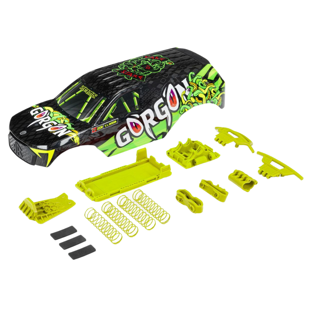 ARRMA CARROZZERIA GORGON VERNICIATA GIALLO FLUO - ARA402349 – D.P Modellismo