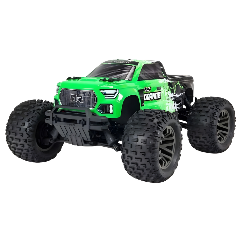 Arrma Granite V3 4X4 3S BLX 1/10 4WD RC Monster Truck RTR Green ARA4302V3BT1