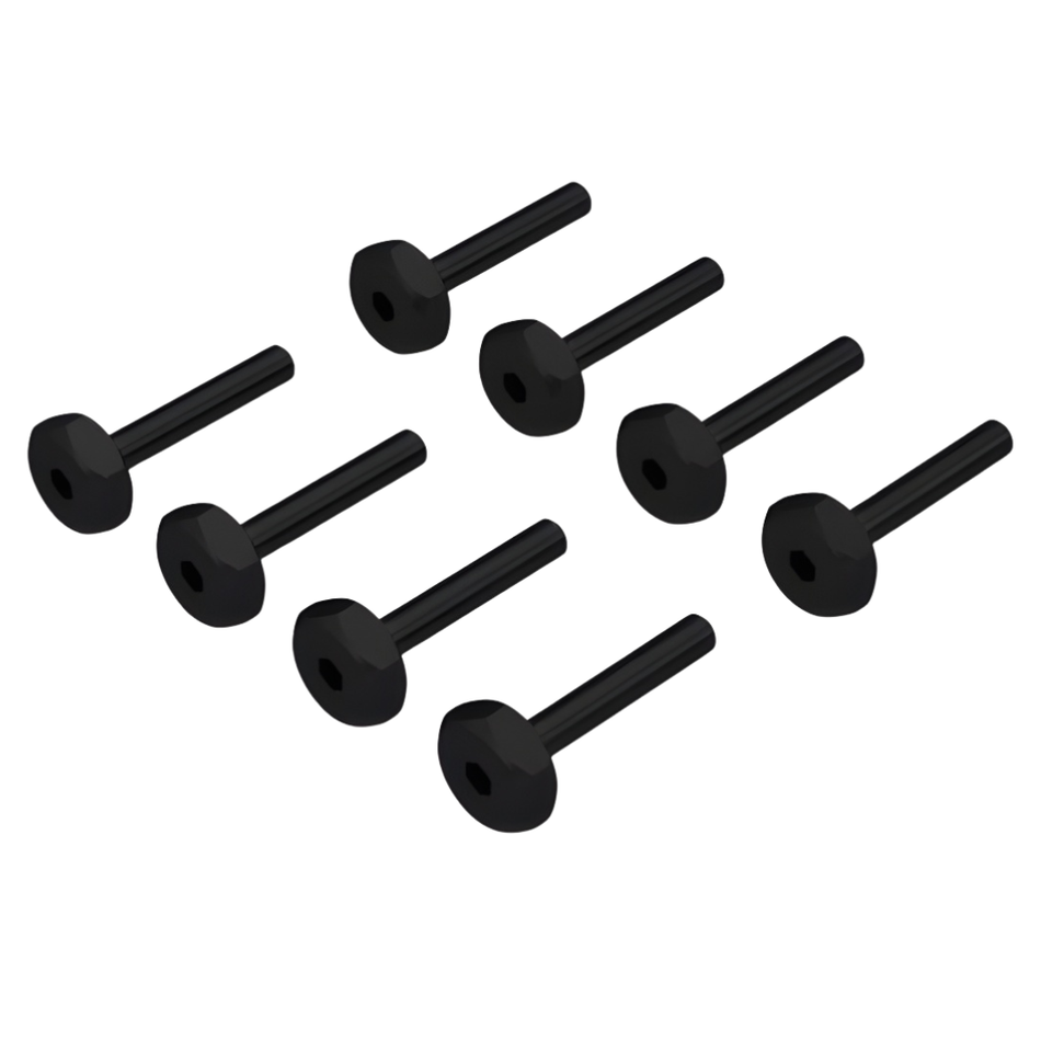 Arrma Hex Head Screw M2.5x15mm Steel Hardware 8pcs ARA-2712