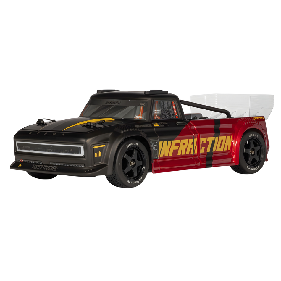 Arrma Infraction 3S 4X4 RTR Brushless Street Truck Black Gold ARA4315V4T2