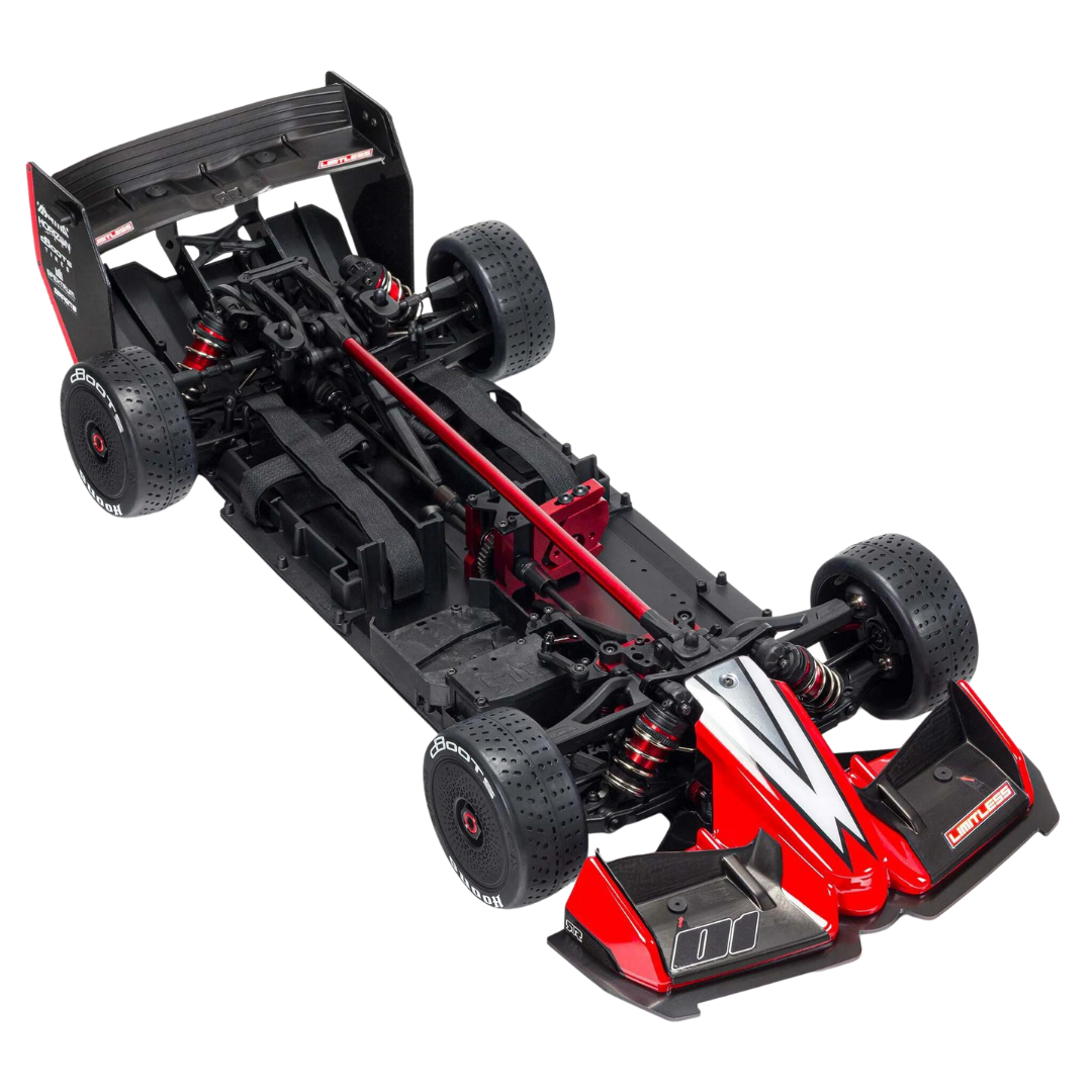 Limitless Speed Run Shell Arrma Limitless 1/7th V2 Speed Run Rolling RC Car Chassis w/Body 7116V ...