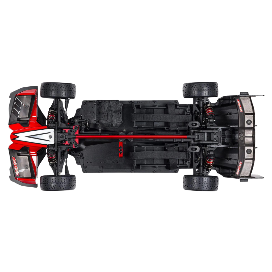 Limitless Speed Run Shell Arrma Limitless 1/7th V2 Speed Run Rolling RC Car Chassis w/Body 7116V ...