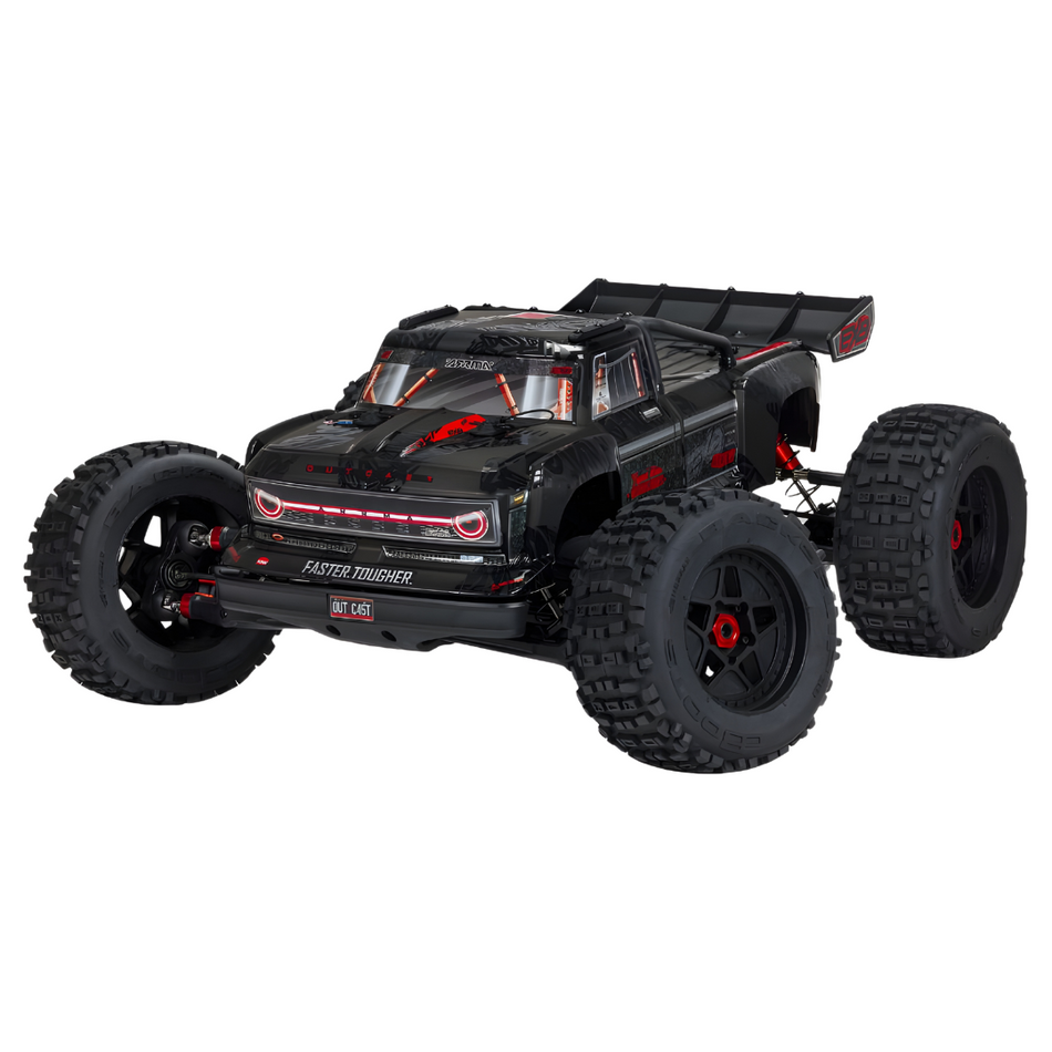 Arrma Outcast EXB 8S 1/5 Stunt Monster Truck RTR, Black ARA5810V2T1