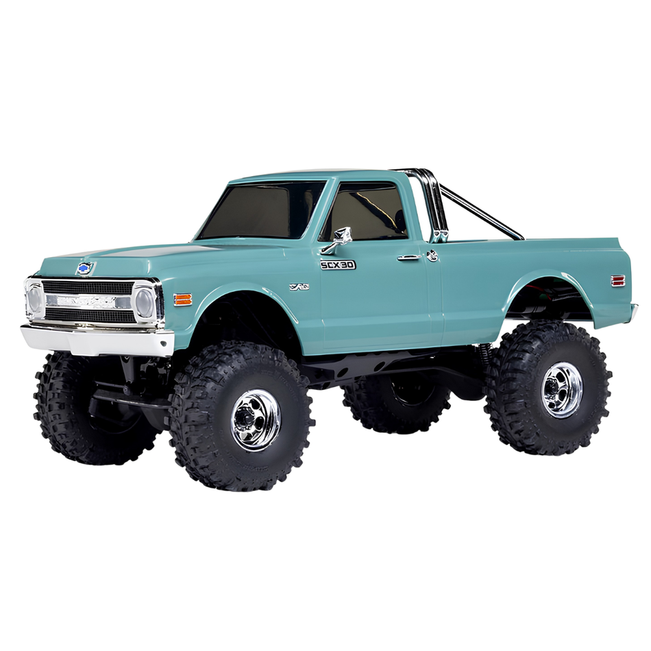 Axial SCX30 Chevrolet K10 1/30 4WD RTR RC Rock Crawler Green 2260T1
