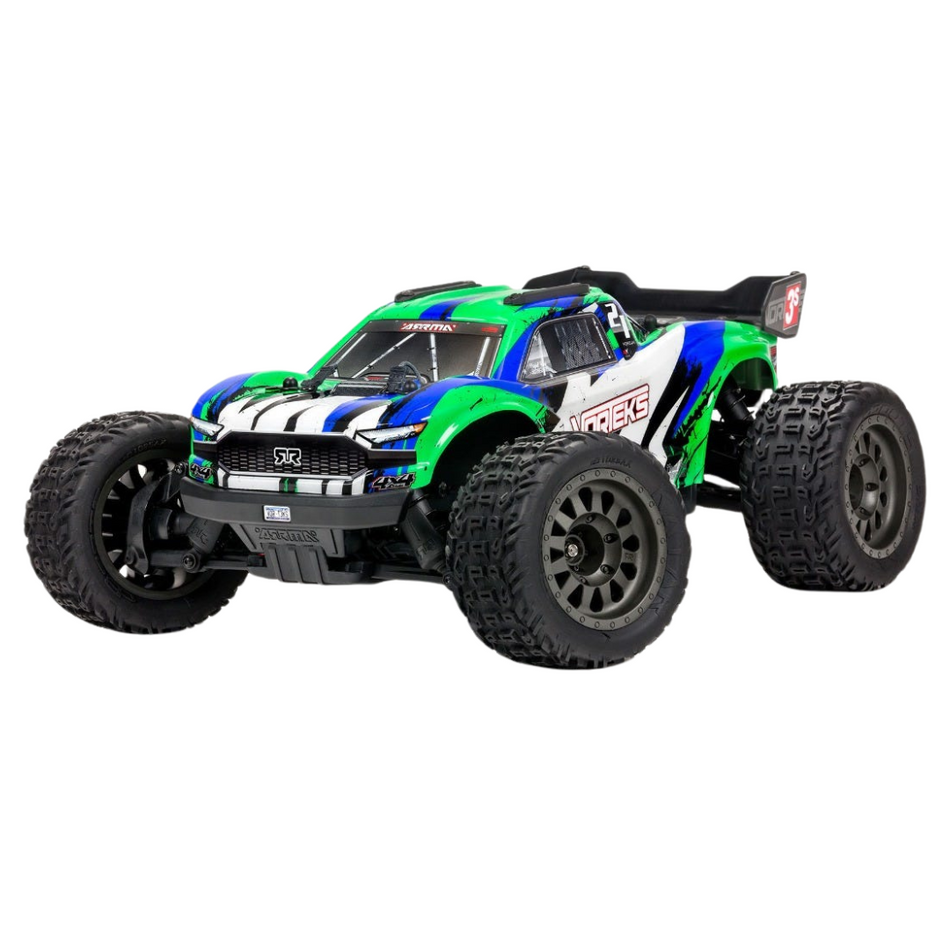 Arrma Vorteks 4x4 3S Brushless BLX 1/10 RC Stadium Truck RTR Green ARA4305V3T3