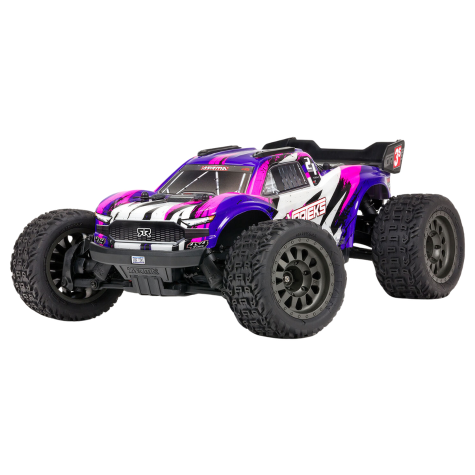 Arrma Vorteks 4x4 3S Brushless BLX 1/10 RC Stadium Truck RTR Purple ARA4305V3T2