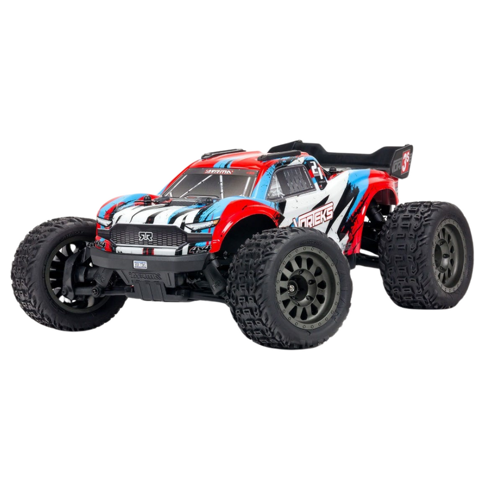 Arrma Vorteks 4x4 3S Brushless BLX 1/10 RC Stadium Truck RTR Red ARA4305V3T1