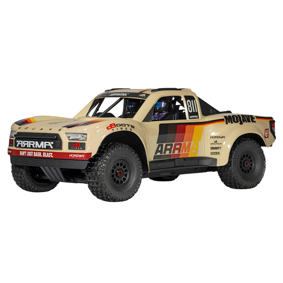 Arrma Mojave 6S BLX RC Desert Truck 1/7 4WD RTR Tan ARA7604V3T2