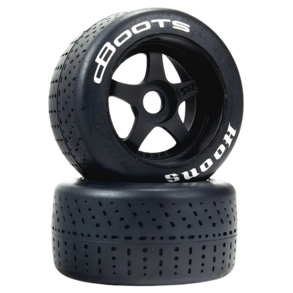 Arrma dBoots Hoons 53/107 2.9 Silver Belted Wheels & Tyres 5-Spoke AR550084