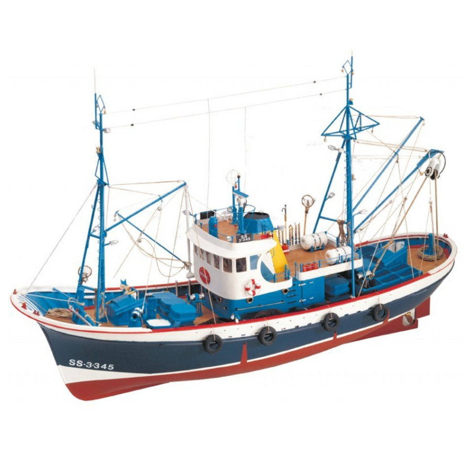 Artesania 1/50 Marina II Fishing Boat Wooden Ship model Kit 20506