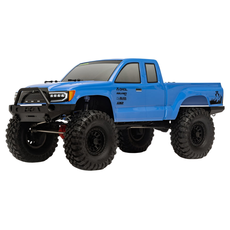 Axial Base Camp 1/10 SCX10 III 4WD RC Rock Crawler Brushed RTR Blue AXI03027T1