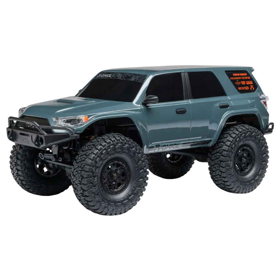 Axial SCX24 2024 Toyota 4Runner 1/24 Crawler RTR RC Gun Metal Gray AXI-2035T2